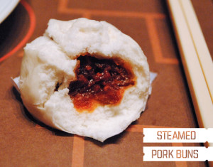 Steamed pork buns